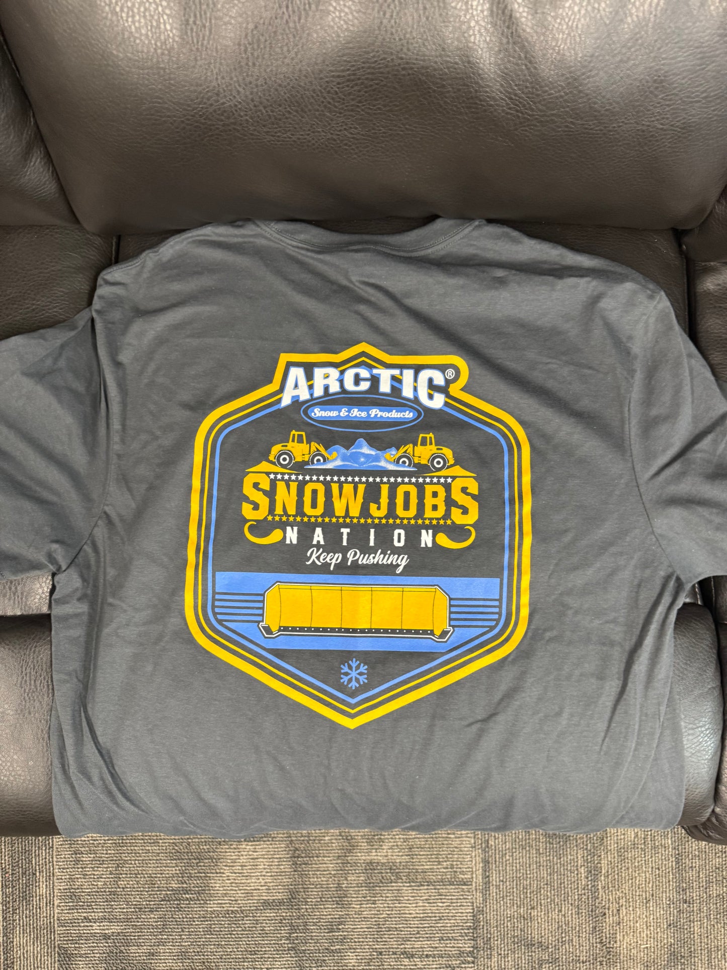 Short Sleeve T-shirt SnowJobs Nation/Arctic