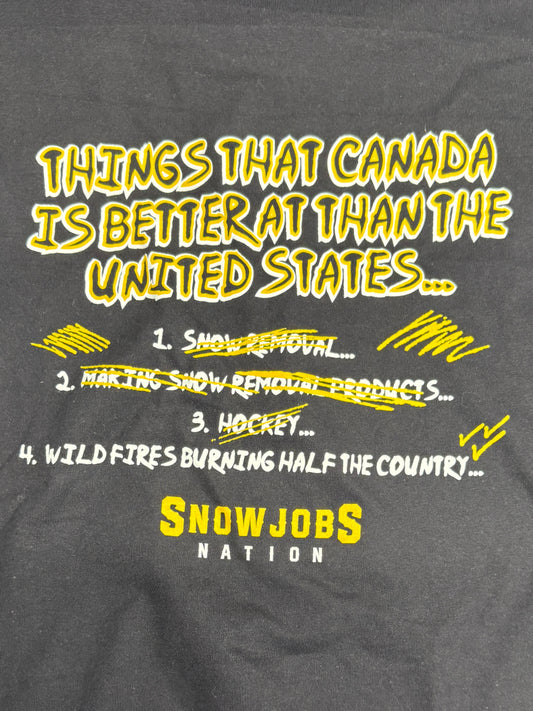 SnowJobs List Nation T-shirt