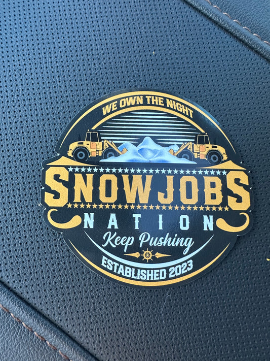 SnowJobs Sticker